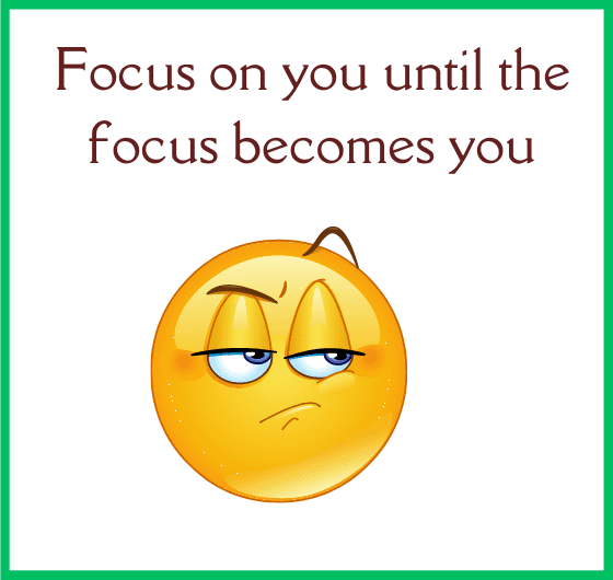 wht should humans focus on. focus motivation quotes. by mani22ji