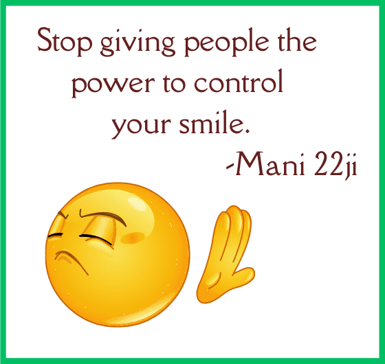How can I trick my brain into smiling? power to control smile.. smile motivation by manish