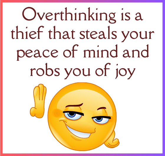 "Breaking Free: Overthinking, the Thief of Peace and Joy""Reclaiming Serenity: Escaping the Grasp of Overthinking"