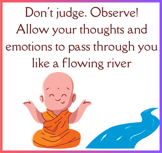 Flowing River of Mindfulness: Embracing Observance and Non-Judgment