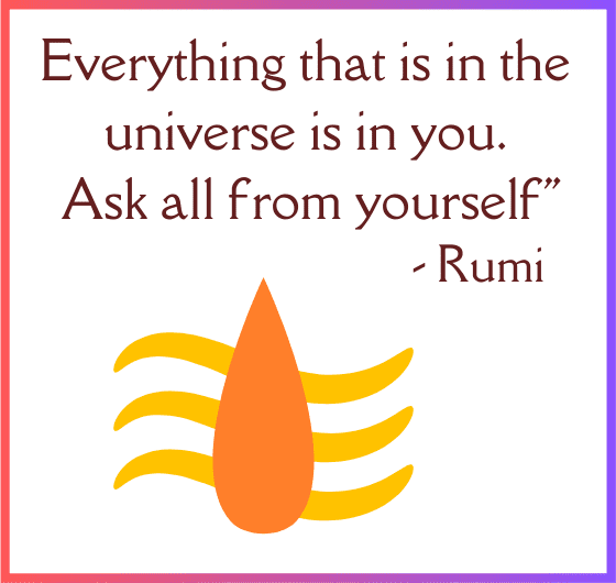 "Tapping into your limitless potential - Rumi's inspiration""Self-realization and manifestation - Insights from Rumi" , Rumi quotes